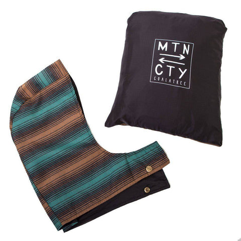 Coalatree Green Stripe V2 Kachula Adventure Blanket - The Offroader