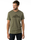 Overgrown City Olive Night T-Shirt -Men's - The Offroader